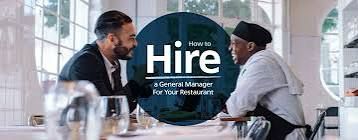 Managerial Recruitment for Restaurants